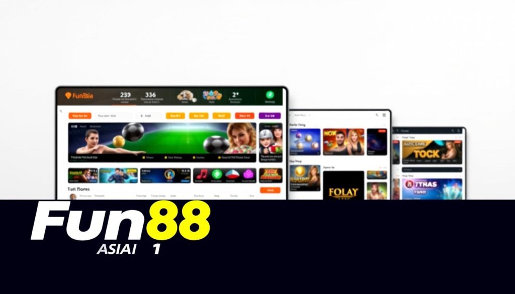แพลตฟอร์มพนันออนไลน์ Fun88 Asia 1